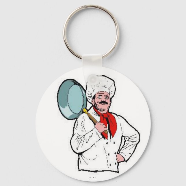 Chaveiro de cozinheiros chef (Frente)