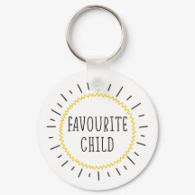 Chaveiro de Criança Favorita Engraçada com mensage