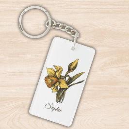 Chaveiro de Daffodil de Flor de Nascimento Persona
