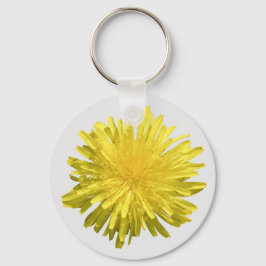 Chaveiro de Dandelion Amarelo