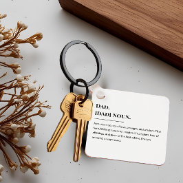 Chaveiro 🔑 de definição do pai 💙 | Pai Significativo