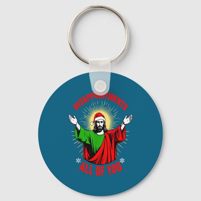 Chaveiro De Desapontamentos de Suéter Todos Jesus Natal Fei (Frente)