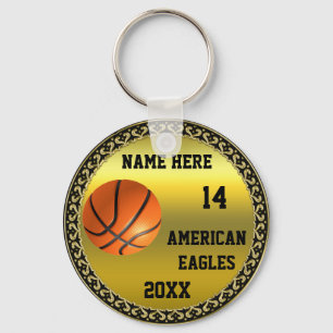 Chaveiro de design de basquete personalizado em fo
