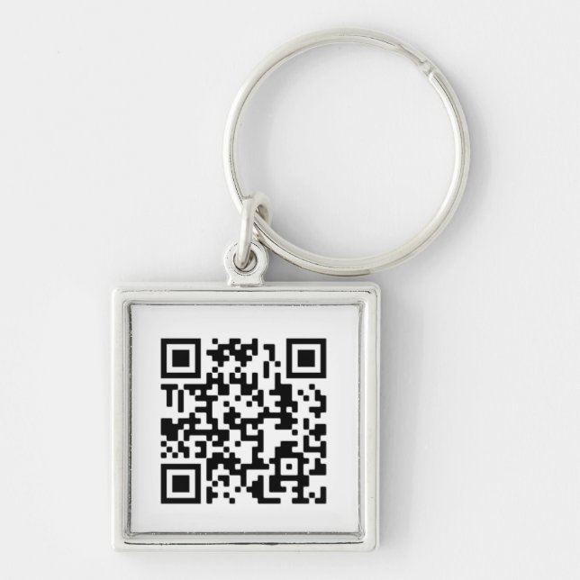 Chaveiro de Design de código QR (Frente)