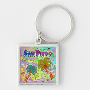 Chaveiro de Destino de Vacinação de San Diego