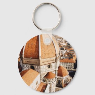Chaveiro De "di Firenze Luce" a aguarela de Italia do domo