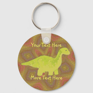 Chaveiro de Dino Amarelo
