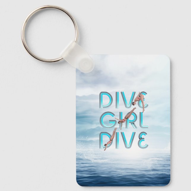 CHAVEIRO de Dive Girl (Frente)
