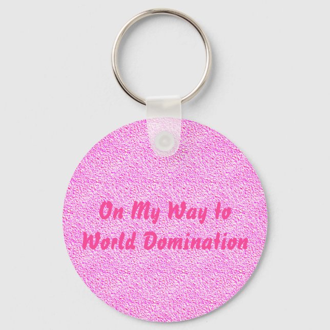 Chaveiro de Dominação Mundial (Frente)