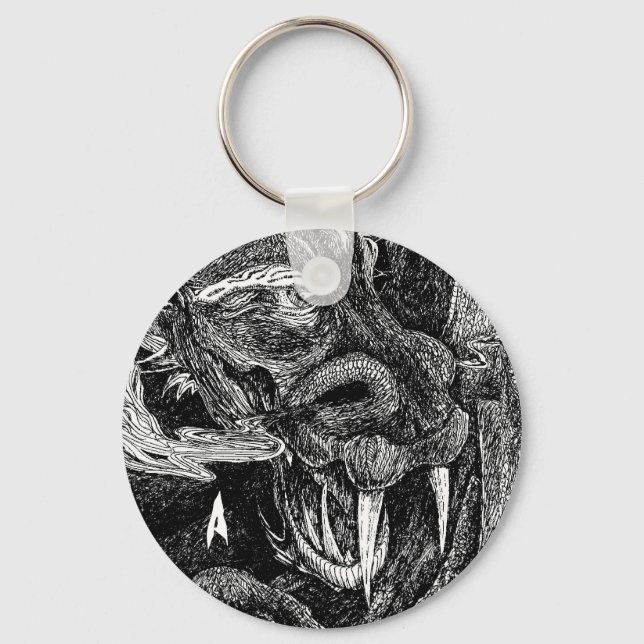 Chaveiro de Dragão "inicial" (Frente)