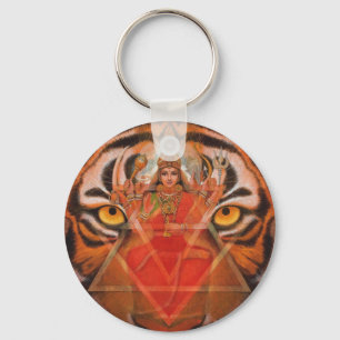 Chaveiro de Durga & de tigre