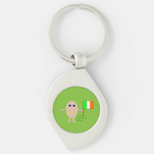 Chaveiro de Egg Irlandês Patriótico