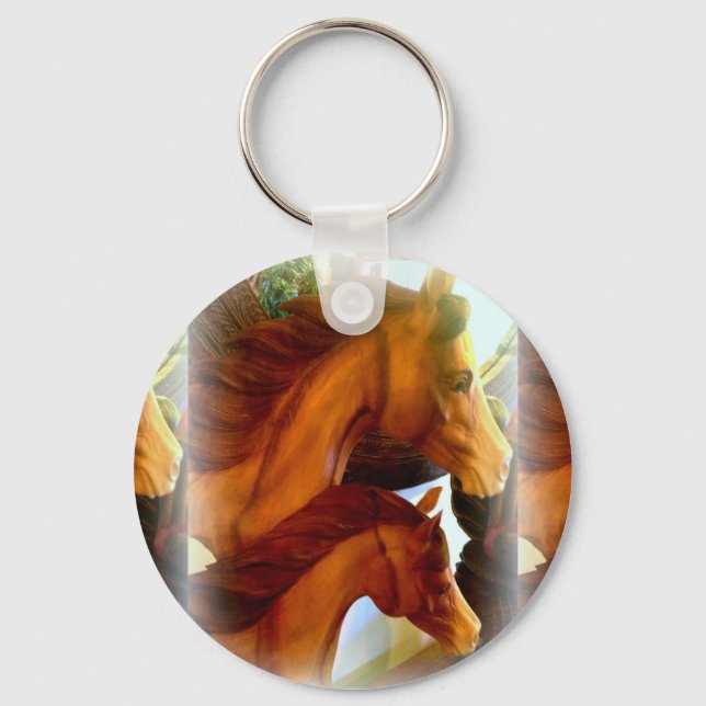 chaveiro de égua e pônei (Frente)