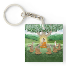 Chaveiro de Ensino Sermão de Buda
