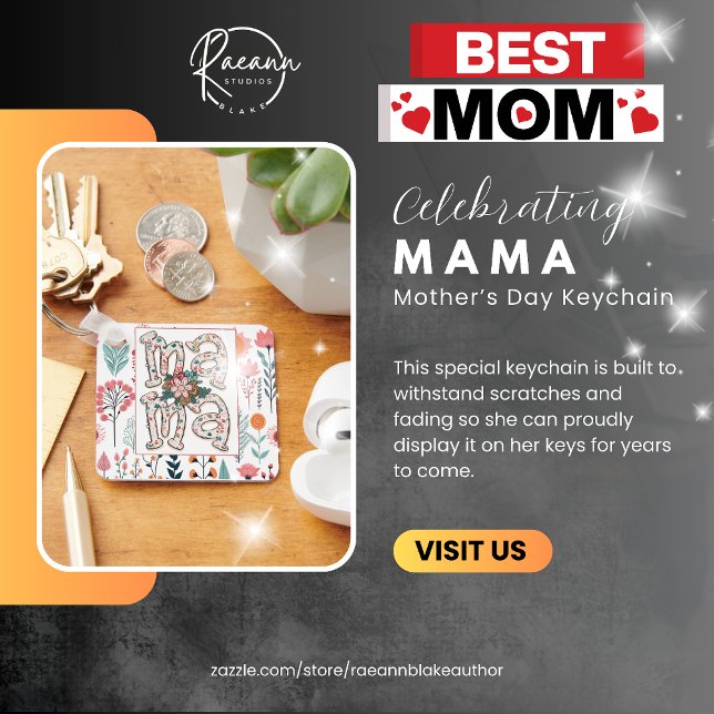 Chaveiro de especial de dia de as mães (Criador carregado)