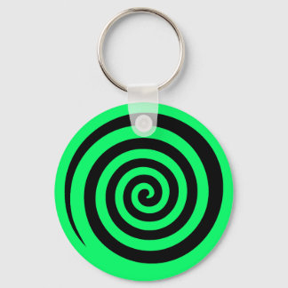 Chaveiro de espiral hipnótica