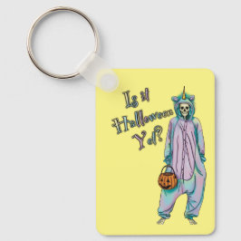 Chaveiro de esqueleto de Halloween