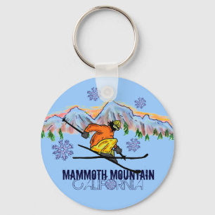 Chaveiro de esqui da Mammoth Mountain California