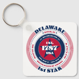 Chaveiro de Estado Delaware
