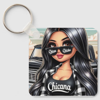 Chaveiro de estilo Chicana
