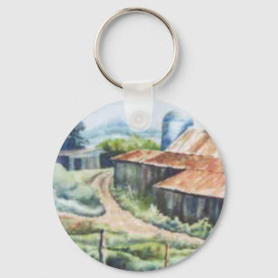 Chaveiro de estradas do país