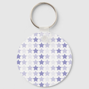 Chaveiro de Estrelas Azuis Patriotas