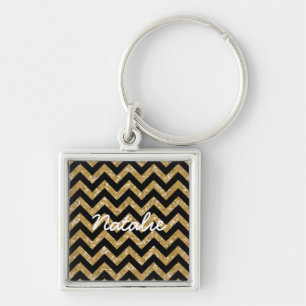 Chaveiro de Exame Premium com Glitter Chevron