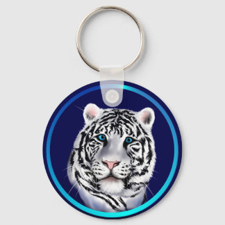 Chaveiro de face branca Tigre