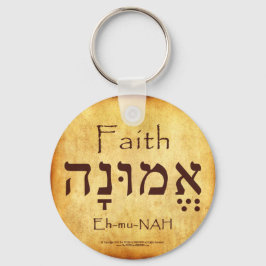 Chaveiro DE FAITH HEBREW