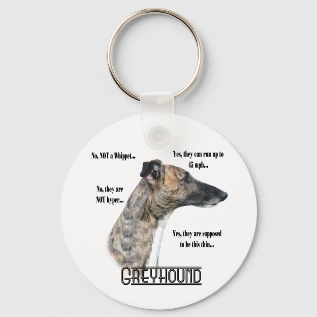Chaveiro de FAQ de Greyhound (Frente)