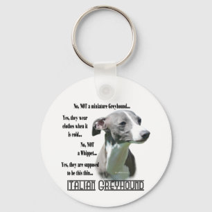 Chaveiro de FAQ de Greyhound Italiano