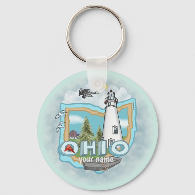 Chaveiro de Farol de Ohio (Frente)