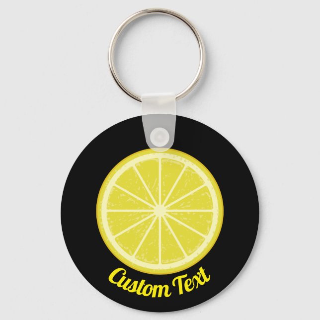 Chaveiro de Fatia de Limão (Frente)