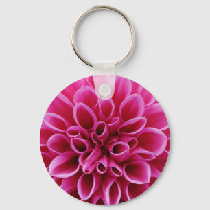 Chaveiro de fechamento do ventilador rosa