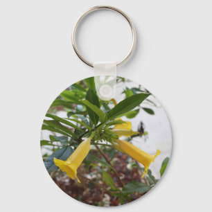 Chaveiro de Flor Amarela