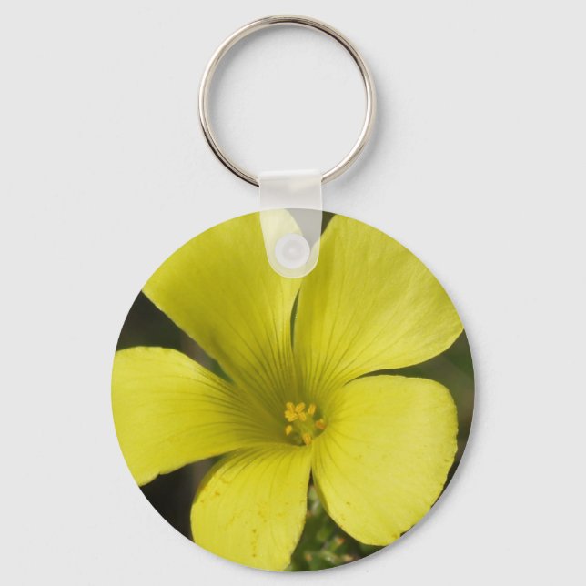 Chaveiro de Flor Amarelo (Frente)