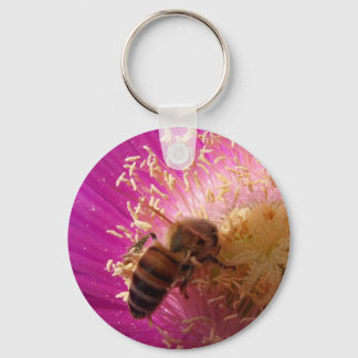 Chaveiro de Flor de Abelhas