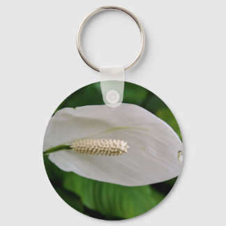 Chaveiro de flor de neve