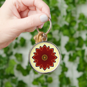 Chaveiro de Flor - Design Floral