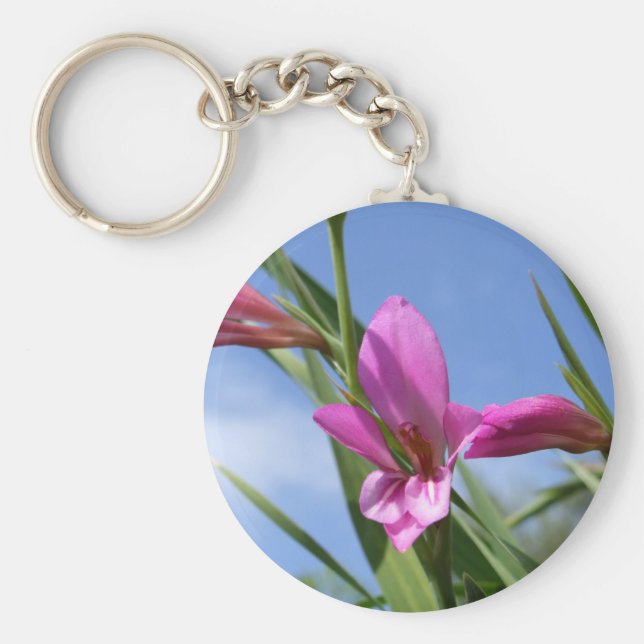 Chaveiro de Flores Rosa primavera (Frente)