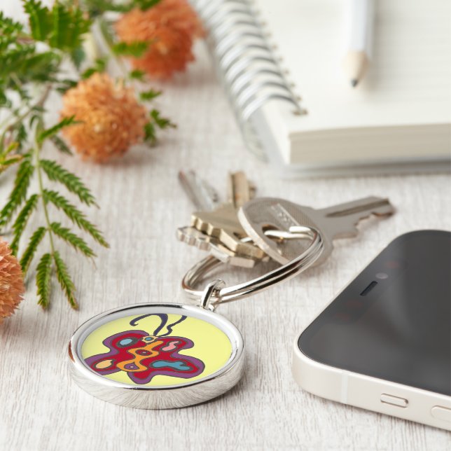 Chaveiro de Flutterfly (Lateral)