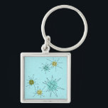 Chaveiro de fogos atômicos de ovo de Robin<br><div class="desc">Este padrão de Chaveiro de geleiras atômicas Icônicas de Ovo Azul de Robin apresenta rajadas atômicas icônicas. Isso mesmo! A antiga escola, o fundo azul de ovo de robin com manchas de ouro é o pano de fundo perfeito para a vibrante turquesa, o aipo de salmoura e os círculos verde...</div>