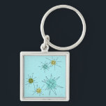 Chaveiro de fogos atômicos de ovo de Robin<br><div class="desc">Este padrão de Chaveiro de geleiras atômicas Icônicas de Ovo Azul de Robin apresenta rajadas atômicas icônicas. Isso mesmo! A antiga escola, o fundo azul de ovo de robin com manchas de ouro é o pano de fundo perfeito para a vibrante turquesa, o aipo de salmoura e os círculos verde...</div>