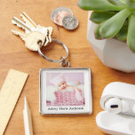 Chaveiro de Fotografia e Nome da Menina<br><div class="desc">Chaveiro de Fotografia e Nome da Menina</div>