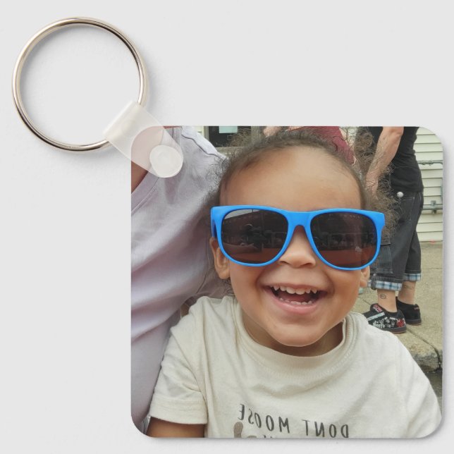 Chaveiro de fotografia personalizada (Frente)