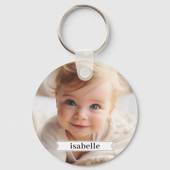 Chaveiro de Fotografia Personalizada (Frente)