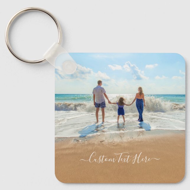 Chaveiro de Fotografias Personalizadas com as Suas (Frente)