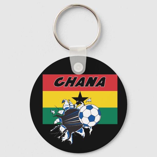 Chaveiro de Futebol de futebol do Gana (Frente)