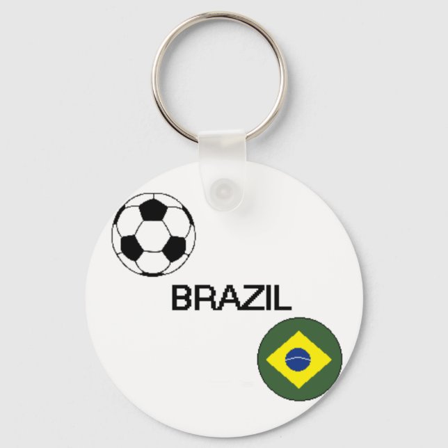 Chaveiro de futebol do Brasil (Frente)