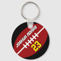 Chaveiro de Futebol Red Black Team